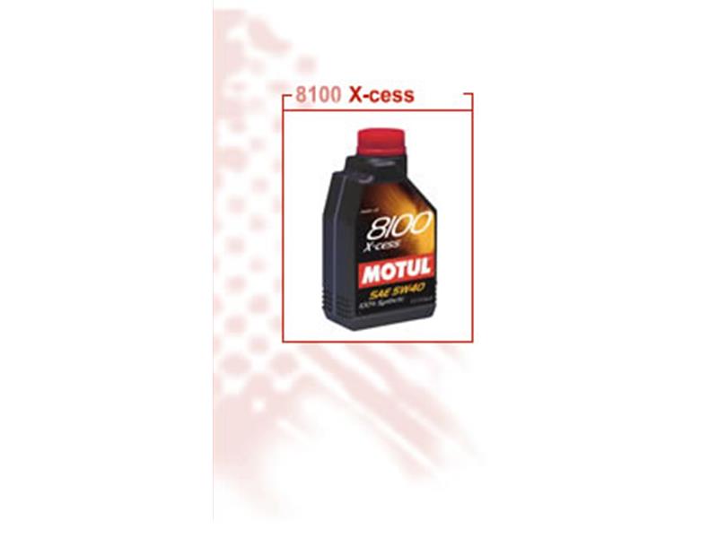 MOTUL 8100X-cess 5W40 100% SINT.