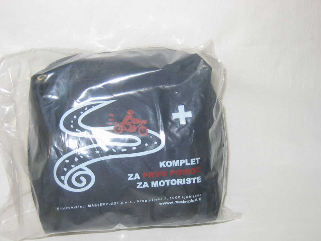 KOMPLET ZA PRVO POMOČ ZA MOTORISTE