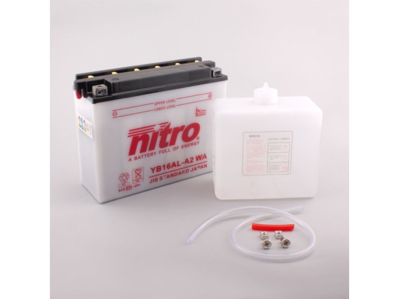 AKOMULATOR - BATERIJA NITRO 12N24-3 12V-24Ah  d 186 x š126 x v177mm  D+