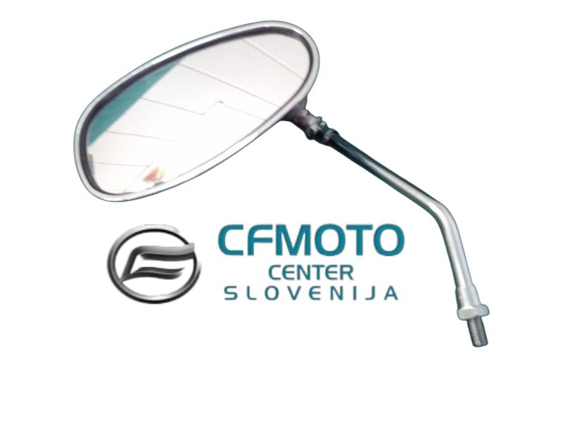 OGLEDALO SREBRNO KROM LEVO