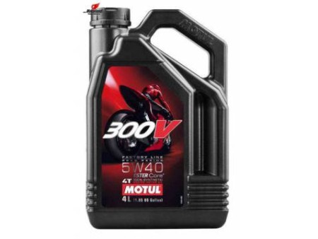 MOTUL 300V FACTORY LINE 5W40 RACING 4L