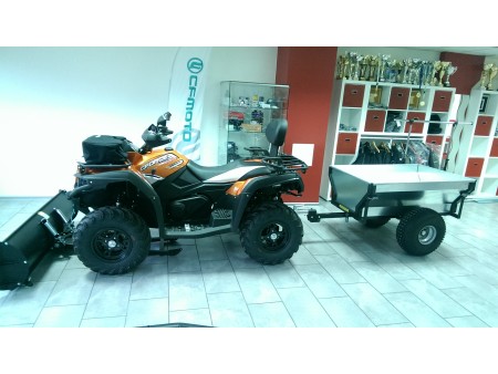 PRIKOLICA ZA ATV / UTV ECO 300 Z VRTLJIVO GLAVO