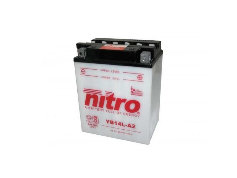 AKOMULATOR - BATERIJA NITRO YB14L-A2 12V-14Ah d136 x š91 x v168 mm DESNO+