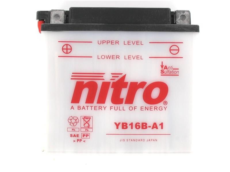 AKOMULATOR - BATERIJA NITRO YB16B-A1 12V-16Ah  d 161 x š91 x v162 mm  L+