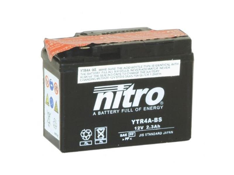 AKOMULATOR - BATERIJA NITRO YTR4A-BS 12V-2,3Ah  d 113 x š48 x v86 mm  D+