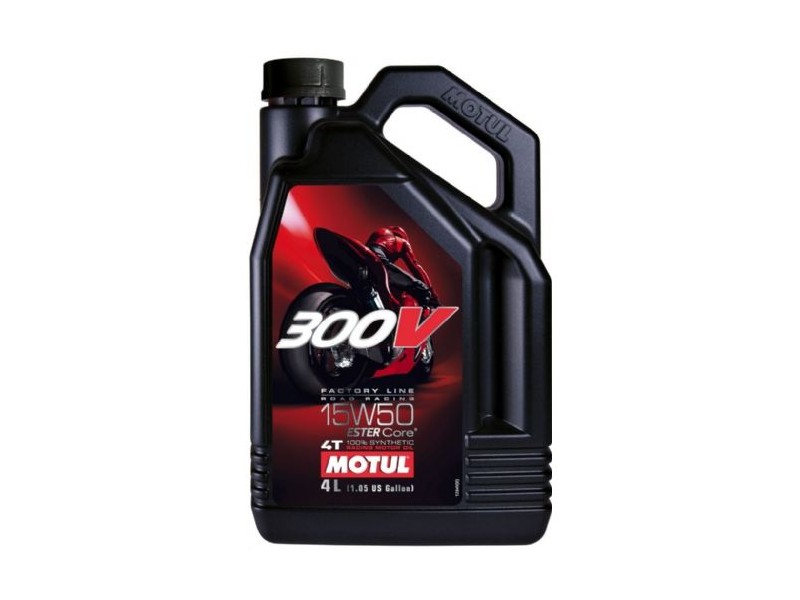 MOTUL 300V 4T FACTORY LINE 15W 50  4L